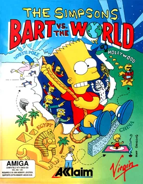 Simpsons, The - Bart vs. The World box cover front